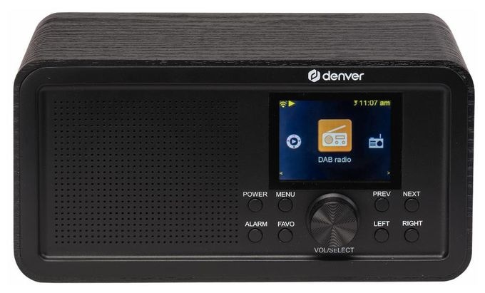 Bluetooth DAB+, FM Radio Persönlich  DIR-200 (Schwarz) 