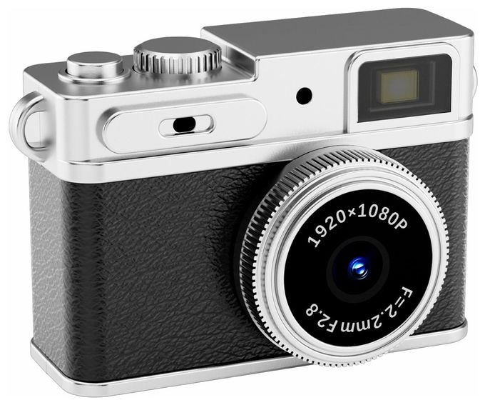 Kompaktkamera  DMC-1203B (Schwarz, Silber) 