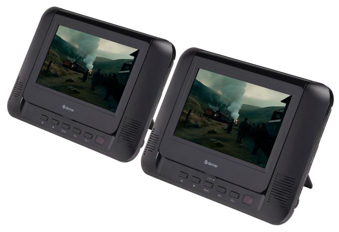 17,8 cm (7 Zoll) Tragbarer DVD-Player DVD, DVD+R, DVD+RW, CD, CD-R, CD-RW MTW-793 