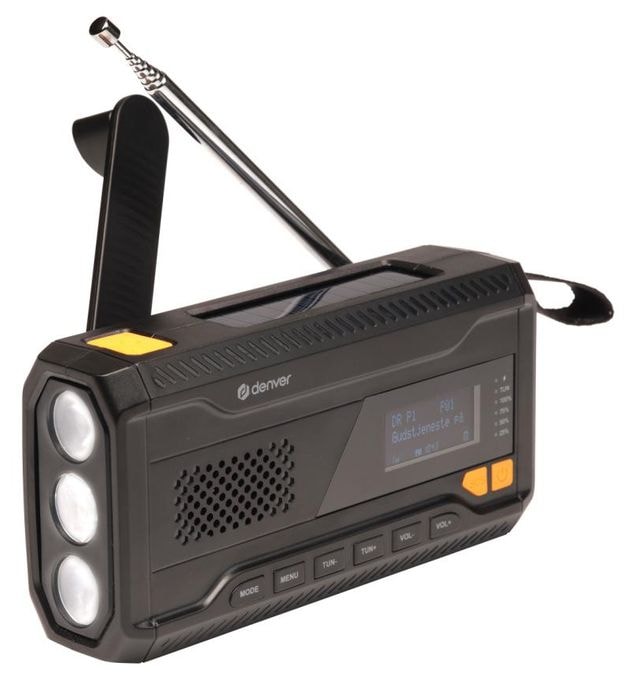 DAB+, FM Radio Tragbar  SCD-2033 (Schwarz) 