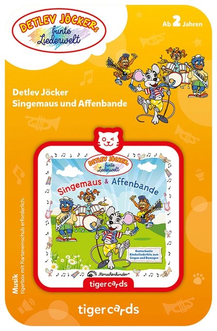 Detlev Jöckers bunte Liederwelt - Dingemaus und Affenbande 