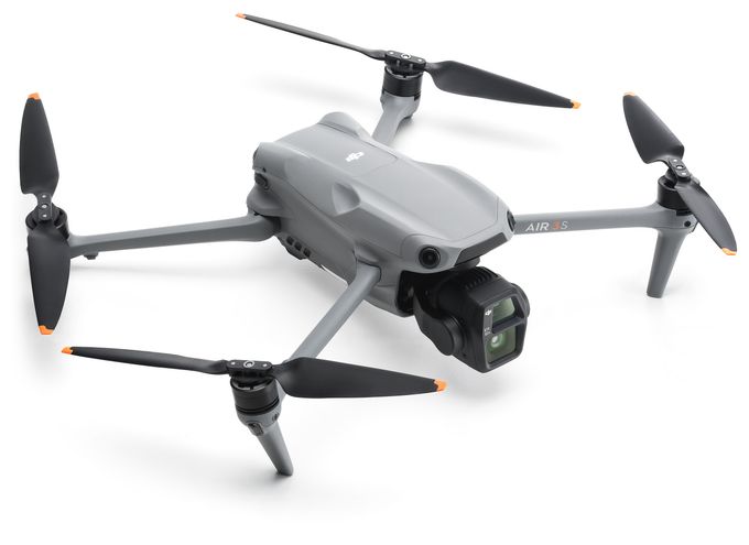 8192 x 6144 Pixel Quadrocopter Multicopter/Drohne  Air 3s inkl. RC-N3 (Grau) 