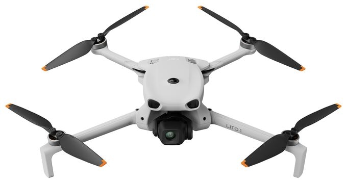 Quadrocopter Multicopter/Drohne Flugzeit: 36 min  Lito 1 Fly More Combo (Grau) 