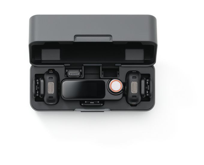  Mic 3 (2TX+1 RX+Charging Case) (Schwarz) 