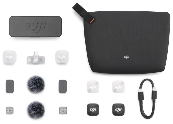 Mic Mini 2 (2 TX + 1 RX + Charging Case) 