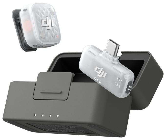 Mic Mini 2S (1 TX + 1 Mobile RX + Charging Case) 