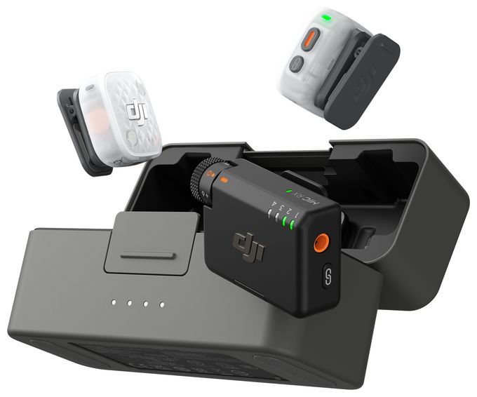 Mic Mini 2S (2 TX + 1 RX + Charging Case) 