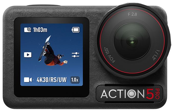 Aktion Kamera 155° 40 MP  Osmo Action 5 Pro Adventure Combo (Schwarz) 