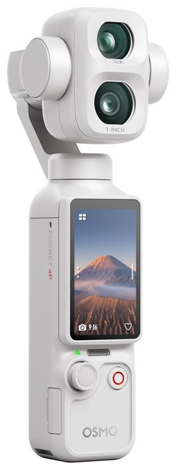 7680 x 4320 Pixel Actioncam  Osmo Pocket 4P Standard Combo (Weiß) 
