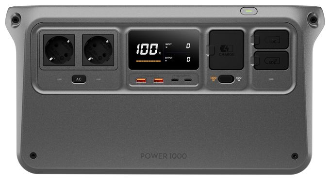 1024 Wh Powerstation 13 kg AC, Solar 2600 W Ausgangsleistung 23 dB Power 1000 