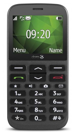 1370 2G Smartphone 6,1 cm (2.4 Zoll) 3 MP Single SIM (Schwarz) 