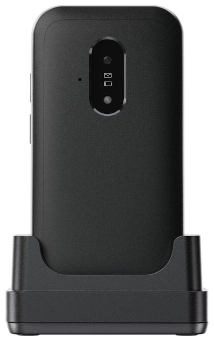 4G Smartphone 7,11 cm (2.8 Zoll) 0,3 MP Single SIM  Leva E22 (Schwarz, Weiß) 