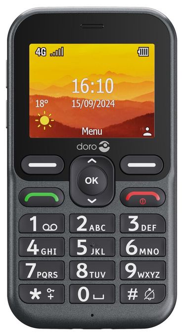 4G Smartphone 6,1 cm (2.4 Zoll 2 MP Single SIM  Leva L10 (Schwarz) 