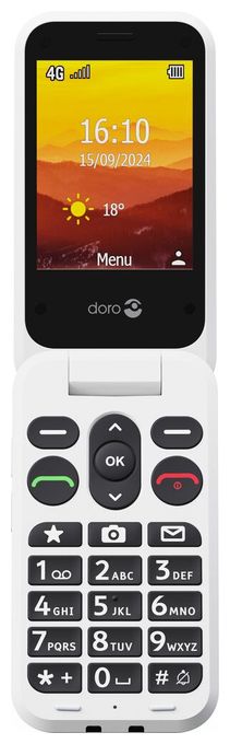 4G Smartphone 7,11 cm (2.8 Zoll) 2 MP Single SIM  Leva L20 (Rot, Weiß) 