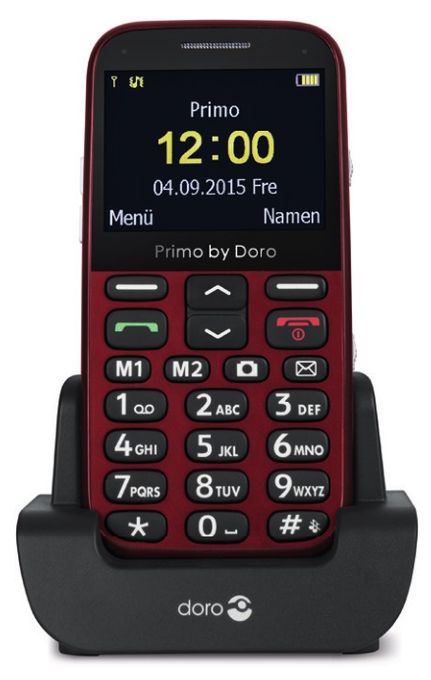 Primo 366 Smartphone 5,84 cm (2.3 Zoll) 0,3 MP Single SIM (Rot) 