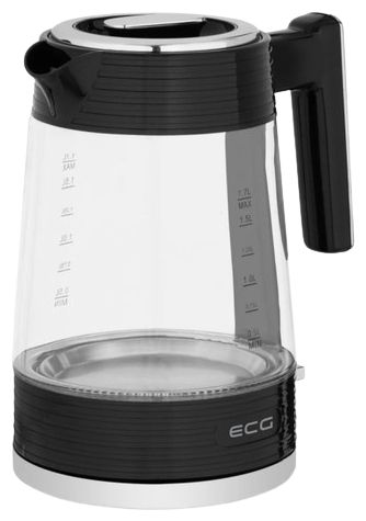 1,7 l Wasserkocher 2200 W (Schwarz, Transparent) RK1750 Stripe 