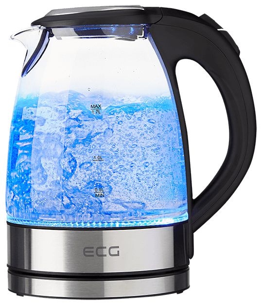 1,7 l Wasserkocher 2200 W (Schwarz, Silber, Transparent) RK1776 