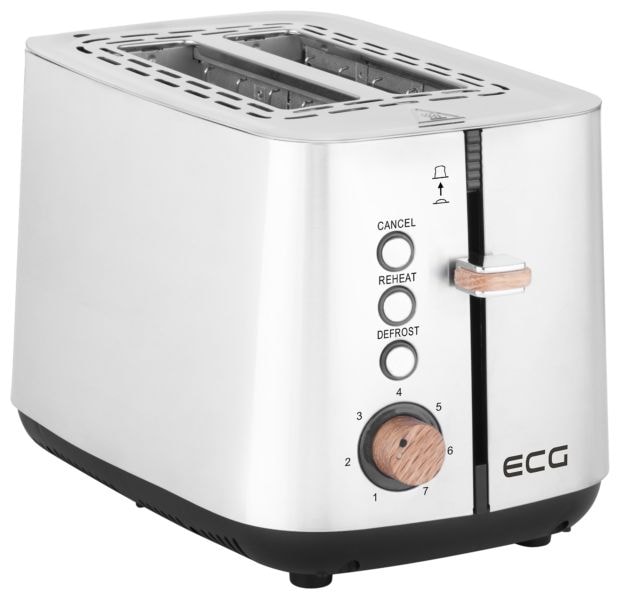 Toaster 925 W 2 Scheibe(n) 7 Stufen  ST2767 Timber (Edelstahl) 