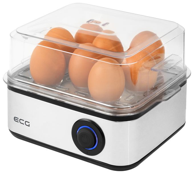 Eierkocher für 8 Eier  UV5080 (Schwarz, Stahl) 