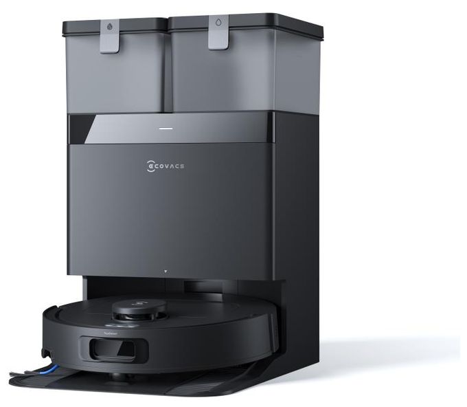 Saugroboter nass/trocken 200 min Akku 25000 Pascal Leistung  Deebot T30e Omni (Schwarz) 