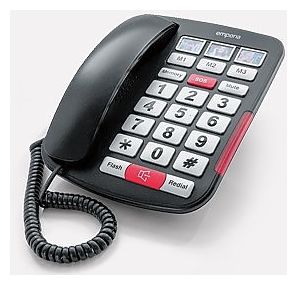  Ampli40 Big Button (Schwarz) 