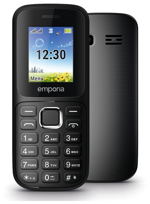 2G Smartphone 4,5 cm (1.77 Zoll) 0,08 MP Dual Sim  FN313 (Schwarz) 