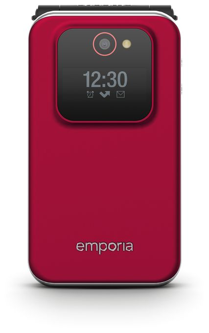 4G Smartphone 7,11 cm (2.8 Zoll) 2 MP Single SIM  Joy V228 Seniorenhandy (Rot) 