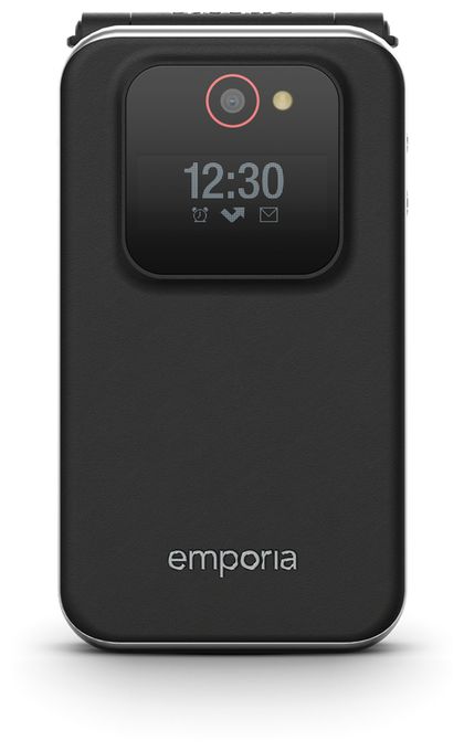 2G Smartphone 7,11 cm (2.8 Zoll) 2 MP  Joy V228 Seniorenhandy (Schwarz) 