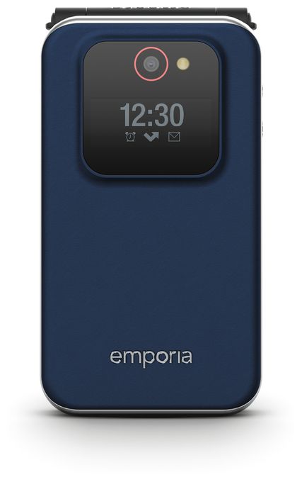 2G Smartphone 7,11 cm (2.8 Zoll) 2 MP Single SIM  Joy V228 Seniorenhandy (Blau) 