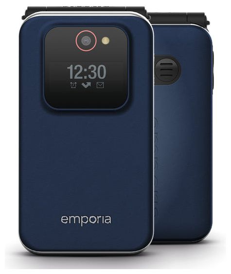 4G Smartphone 7,11 cm (2.8 Zoll) 2 MP Single SIM  Joy V228 Seniorenhandy (Heidelbeere) 