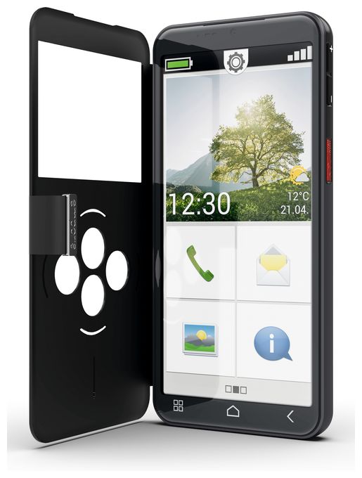 128 GB 4G Smartphone 13,8 cm (5.45 Zoll) Android 13 MP Dreifach Kamera Single SIM WiFi 5  Smart.7lite (Schwarz) 
