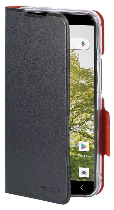Folio für Emporia SMART.7lite, SMART.7mini, ME.7  Smartcover (Schwarz, Rot) 
