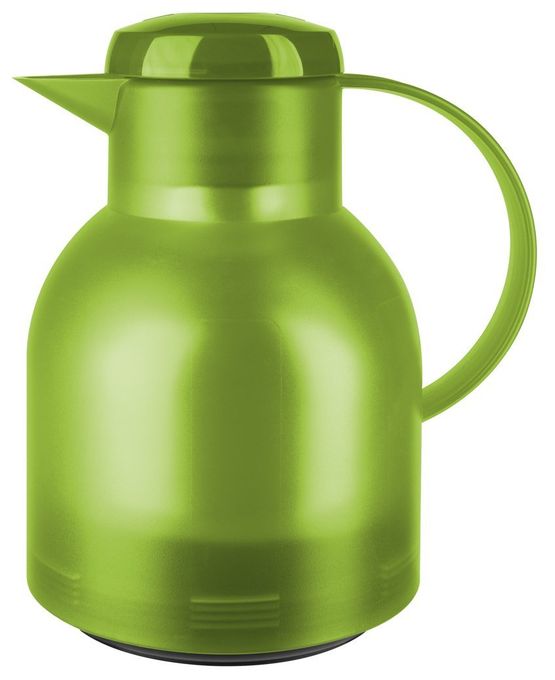  505763 SAMBA Quick Press Isolierkanne 1,0l Glas-Isolierkolben (Grün) 