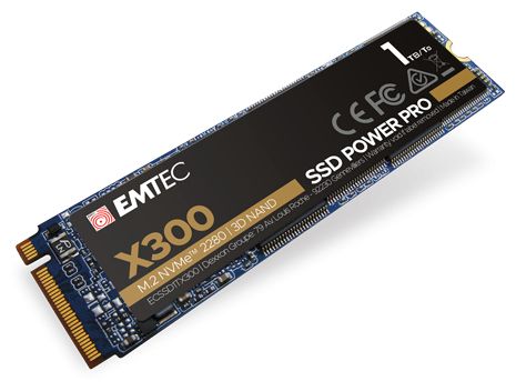 1 TB SSD PCI Express 3.0 M.2 X300 Power Pro 