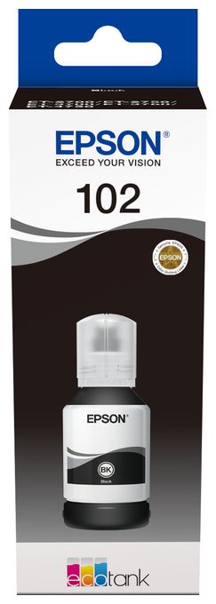 102 EcoTank Pigment Black ink bottle 