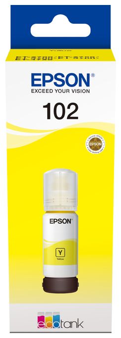 102 EcoTank Yellow ink bottle 