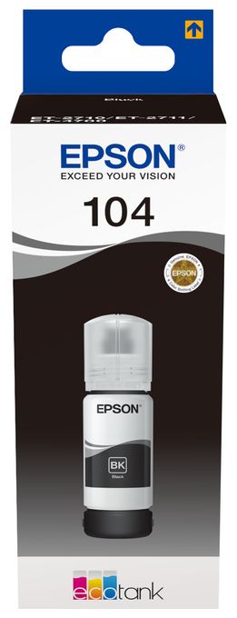 104 EcoTank Black ink bottle 