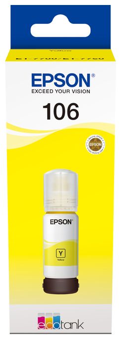 106 EcoTank Yellow ink bottle 