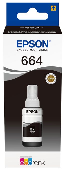 664 Ecotank Black ink bottle (70ml) 