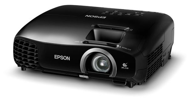 1080p (1920x1080) 3LCD Lampe Standard Throw-Projektor 2000 ANSI Lumen  EH-TW5200 (Schwarz) 