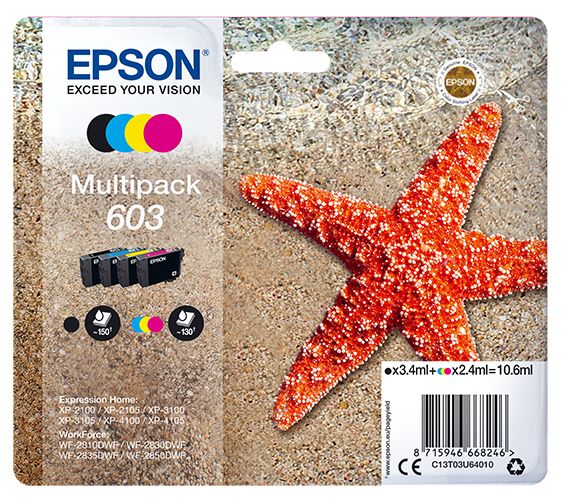 Multipack 4-colours 603 Ink 