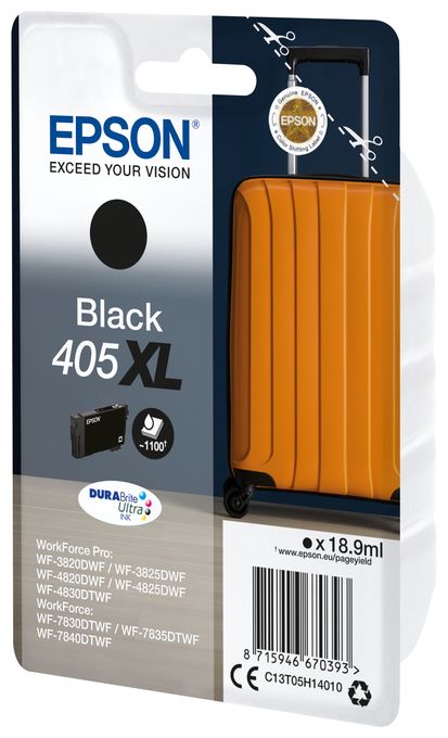 Singlepack Black 405XL DURABrite Ultra Ink 