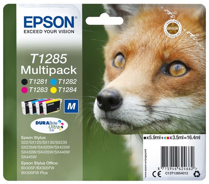 originale Druckerpatronen Gelb 3,5 ml T1284 C13T12844012 