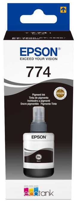 T7741 Pigment Black ink bottle 1x 140ml 