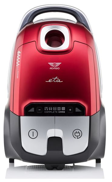 Bodenstaubsauger mit Staubbeutel 800 W HEPA  Adagio (Rot) 
