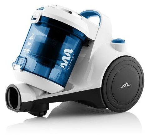 Bodenstaubsauger Beutellos 700 W HEPA (Schwarz, Blau, Weiß) Ambito 