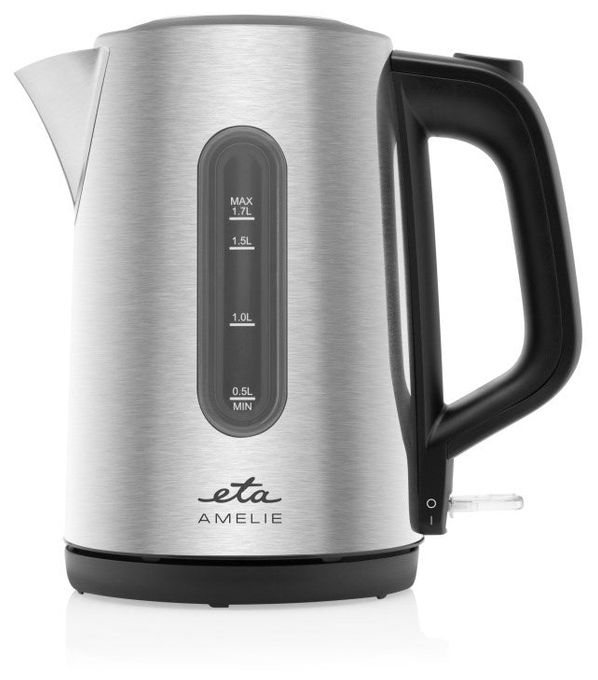 1,7 l Wasserkocher 2200 W  Amelie (Schwarz, Edelstahl) 
