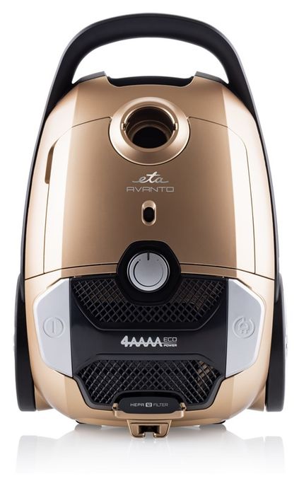 Bodenstaubsauger mit Staubbeutel 800 W HEPA  Avanto (Schwarz, Gold) 