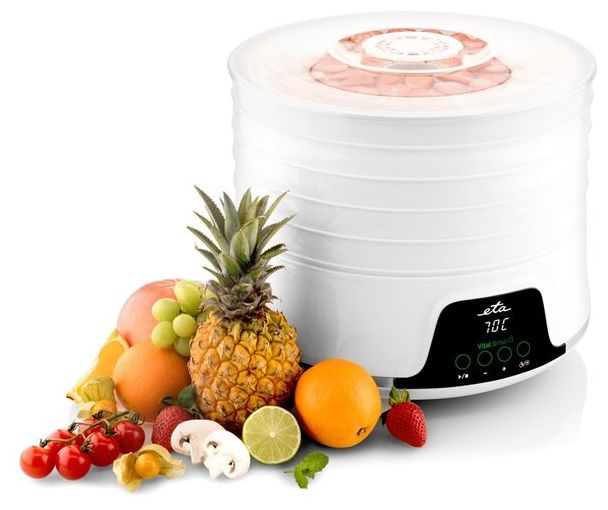 Dörrautomat 500 W 19,5 h Maximale Timer-Zeit 5 Dörrgitter Brisa 