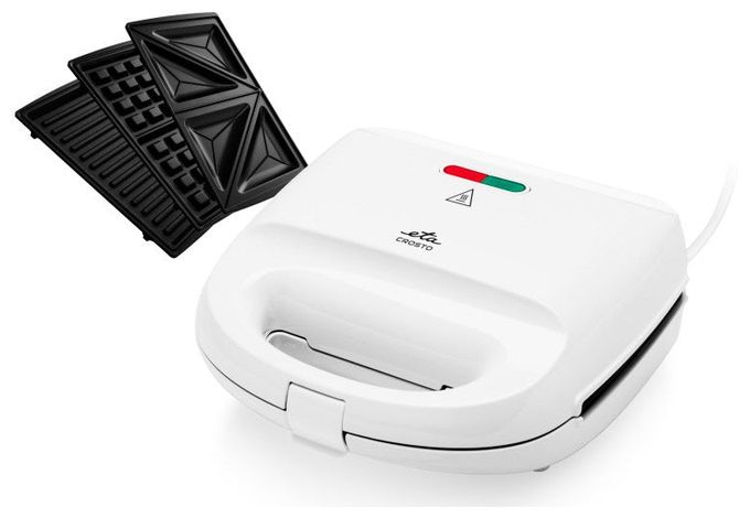 Sandwichmaker 750 W für 2 Sandwiches  Crosto (Weiß) 